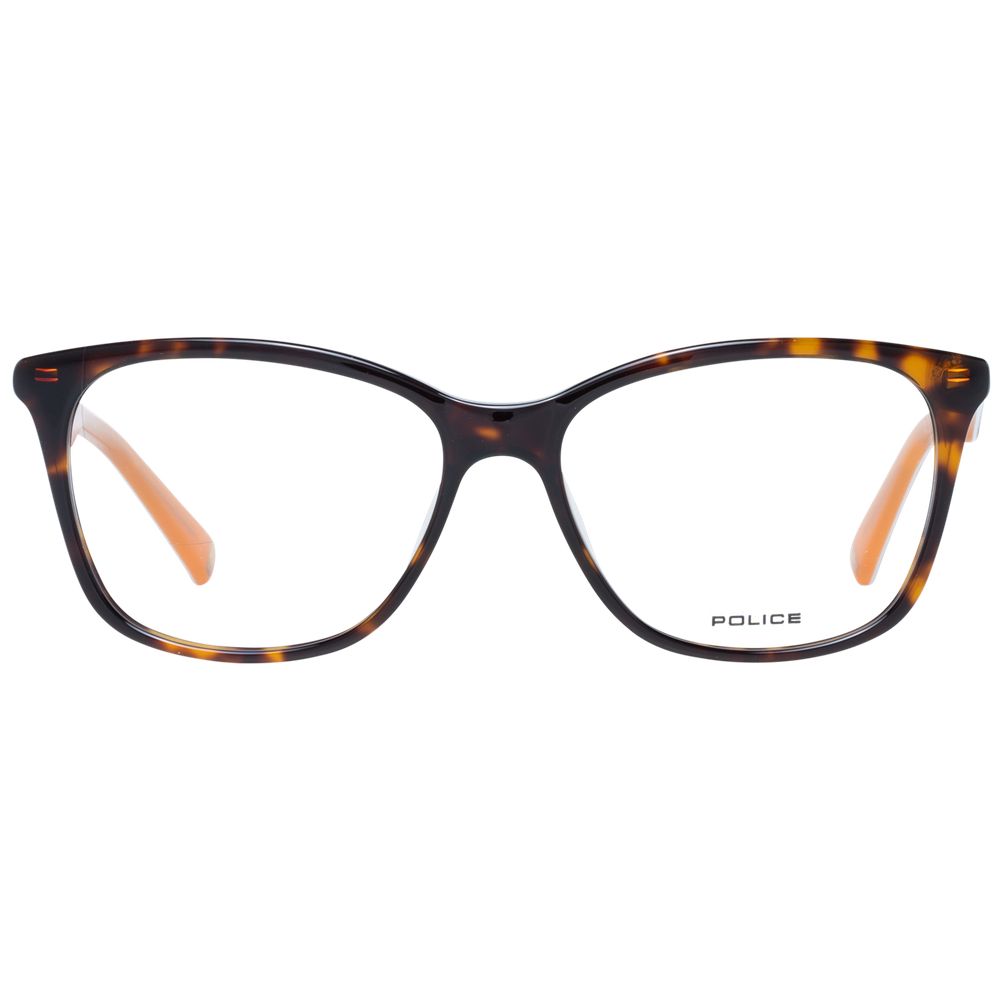 Police Brown Plastic Glasses Women's (Frames)