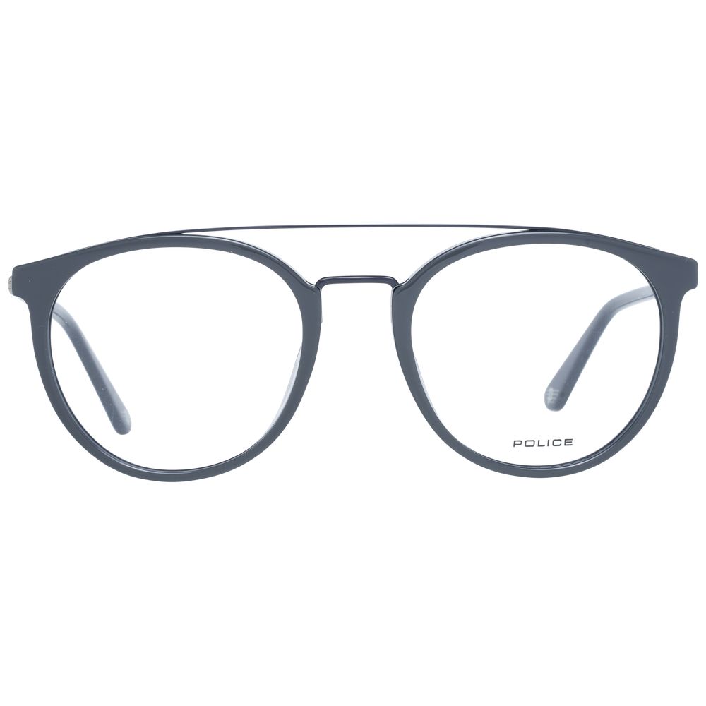 Police Gray Metal & Plastic Glasses Men's (Frames)