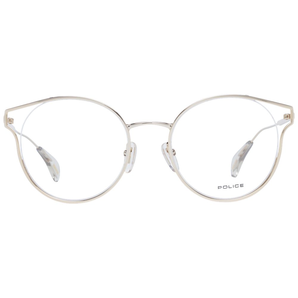 Police Rose Gold Metal & Plastic Glasses Women's (Frames)