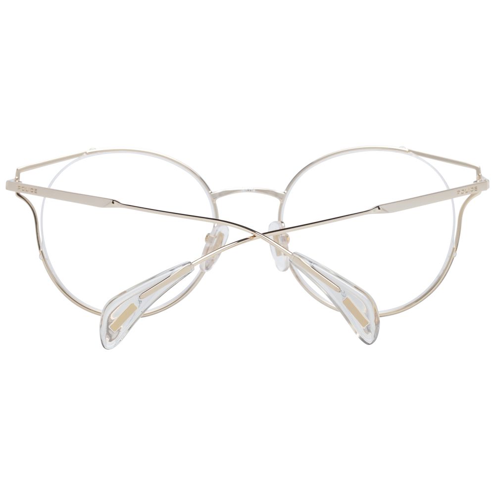 Police Rose Gold Metal & Plastic Glasses Women's (Frames)