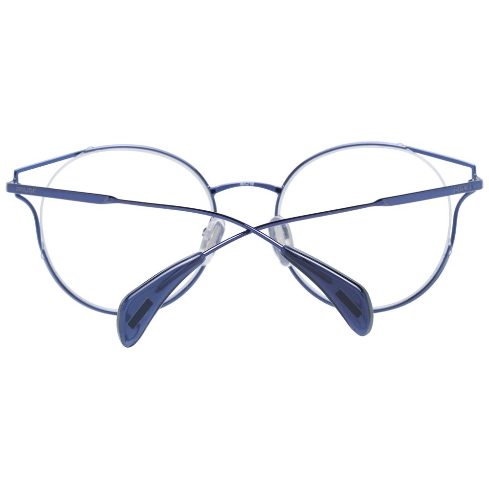 Police Blue Metal & Plastic Glasses Women's (Frames)