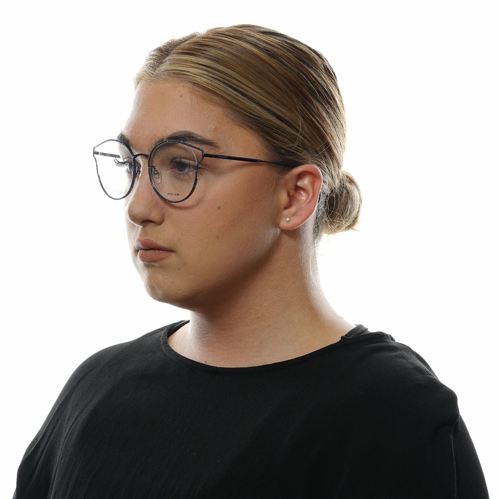 Police Blue Metal & Plastic Glasses Women's (Frames)