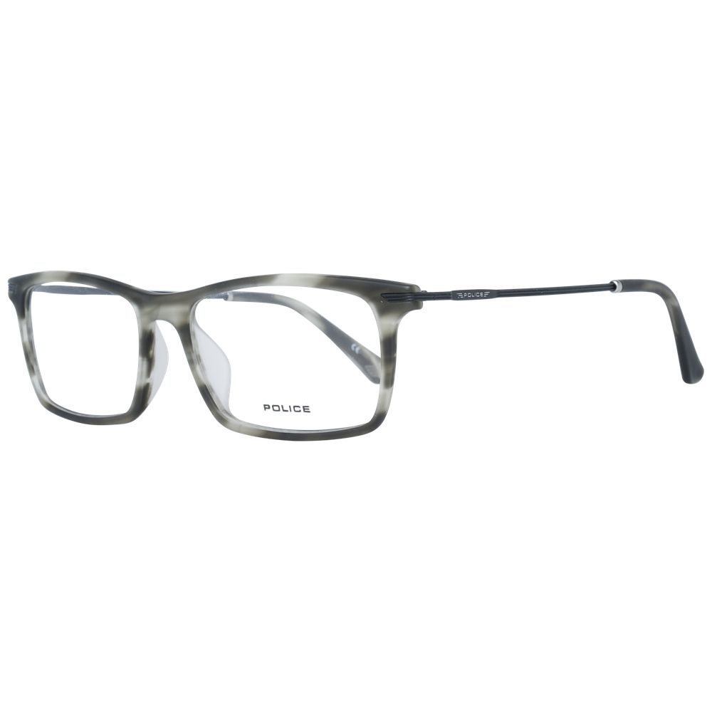 Police Gray Metal & Plastic Glasses Men's (Frames)