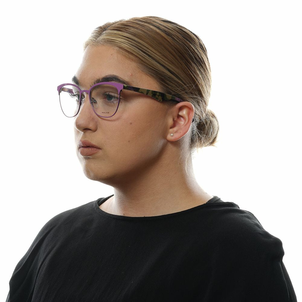 Police Purple Plastic Glasses Women's (Frames)