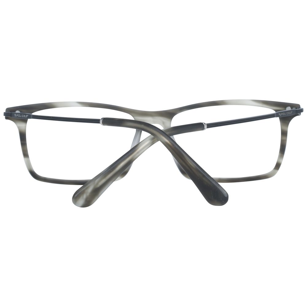 Police Gray Metal & Plastic Glasses Men's (Frames)