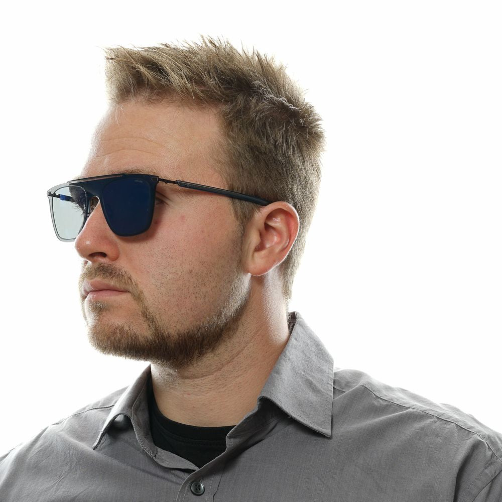 Police Blue Metal & Plastic Men's Sunglasses