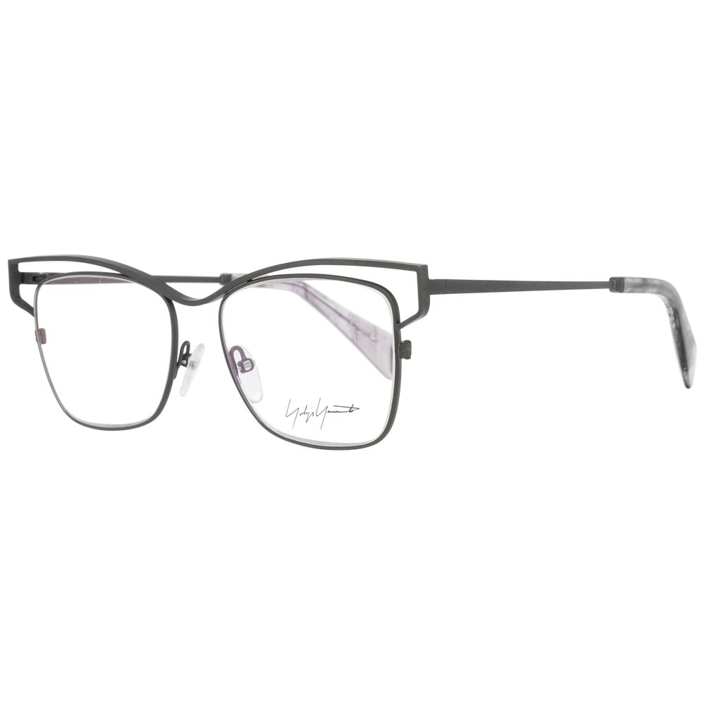 Yohji Yamamoto Gray Titanium Glasses Women's (Frames)