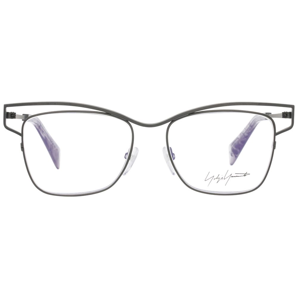 Yohji Yamamoto Gray Titanium Glasses Women's (Frames)