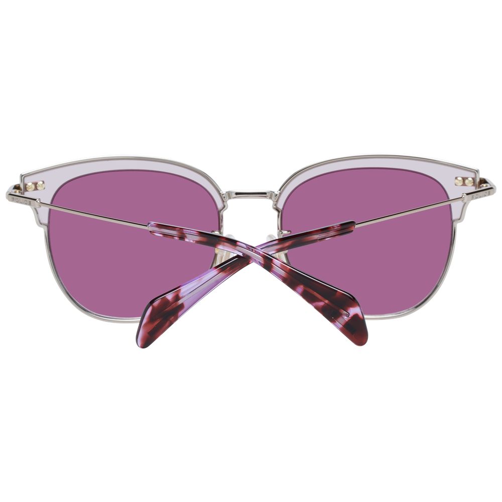 Police Gold Metal & Plastic Women's Sunglasses