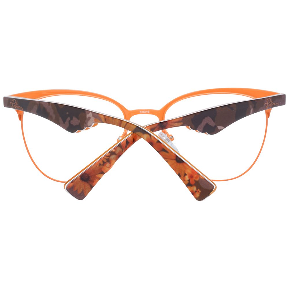 Police Brown Plastic Glasses Women's (Frames)