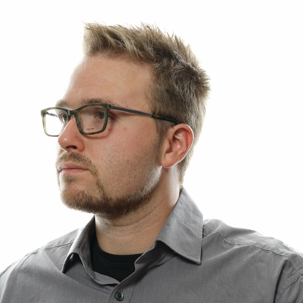 Police Bicolor Plastic Glasses Men's (Frames)
