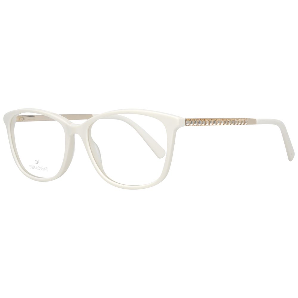 Swarovski White Metal & Plastic Glasses Women's (Frames)