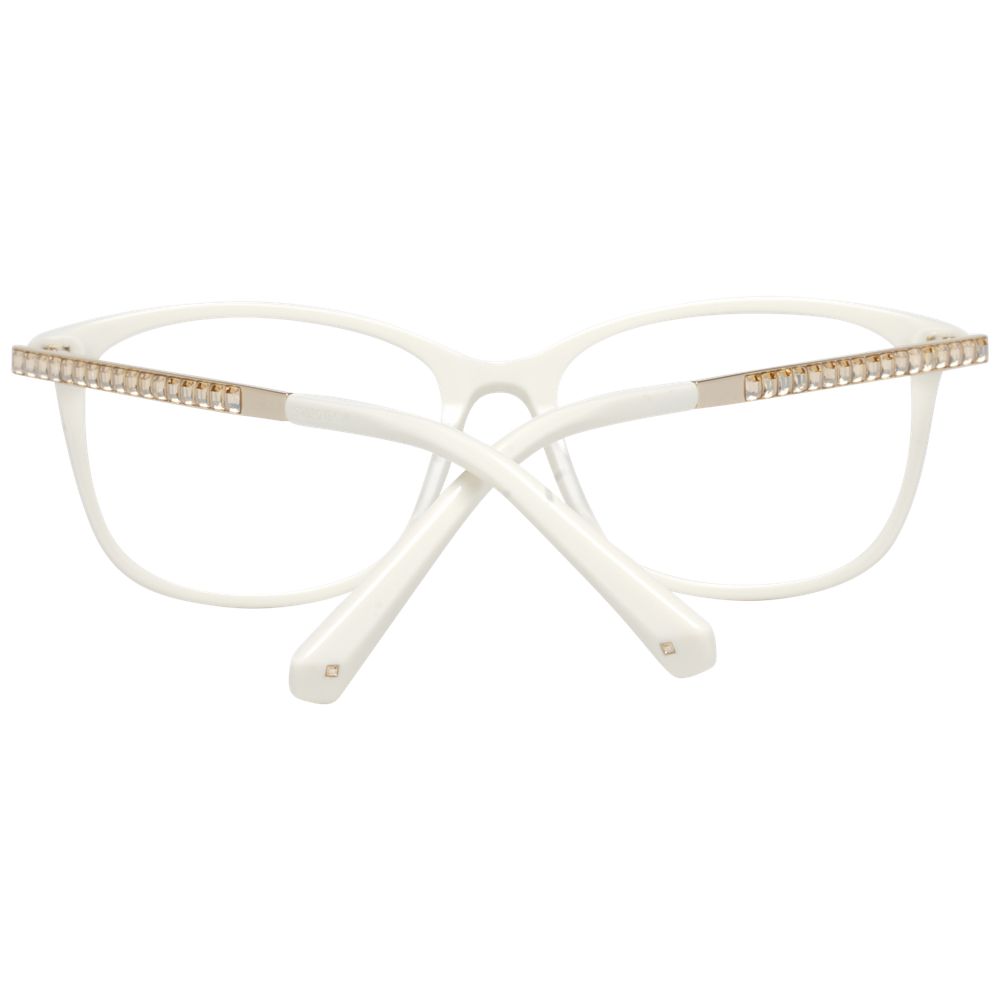 Swarovski White Metal & Plastic Glasses Women's (Frames)