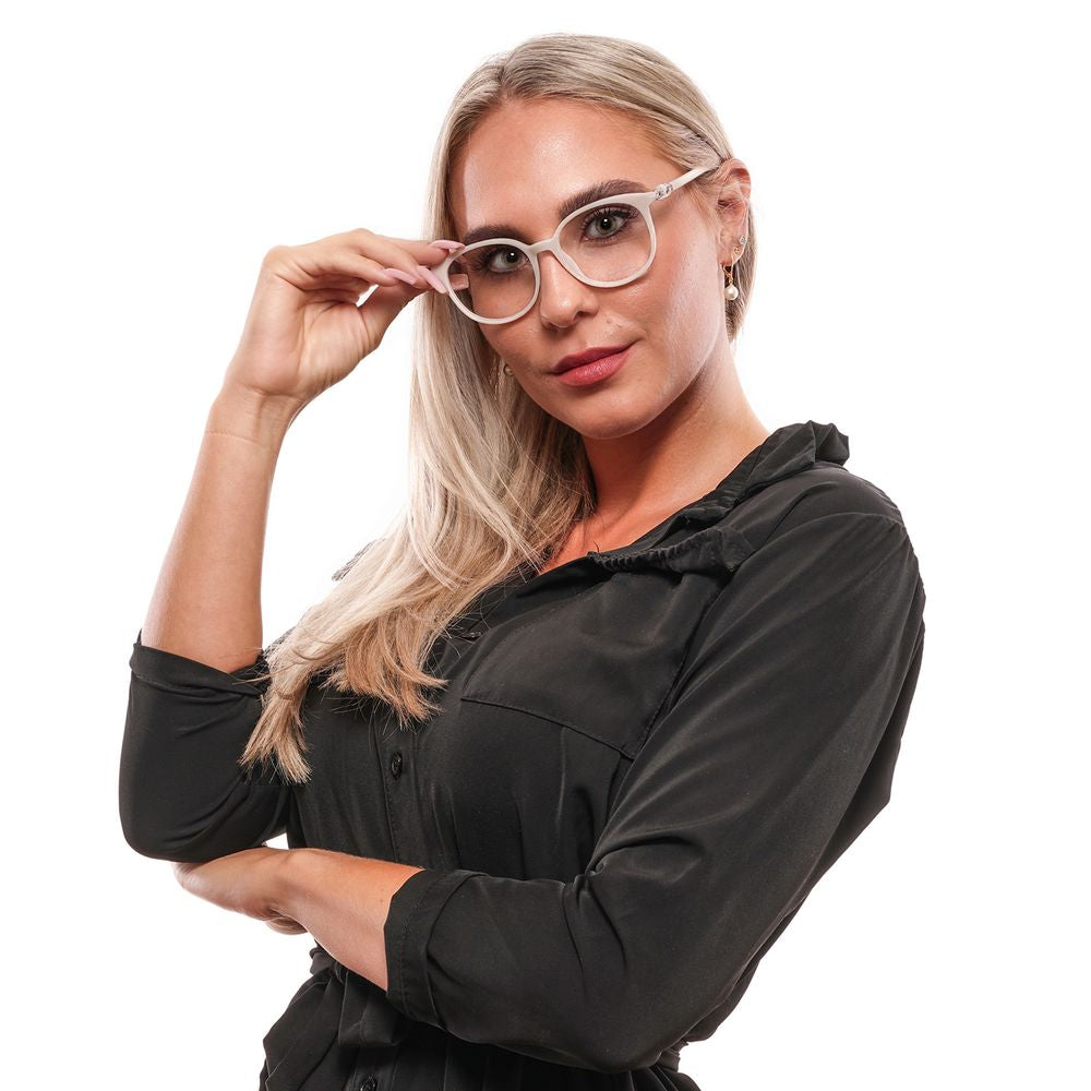 Swarovski White Plastic Glasses Women's (Frames)