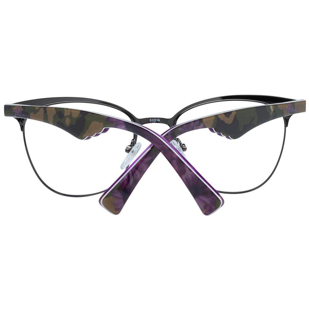 Police Purple Metal & Plastic Glasses Women's (Frames)