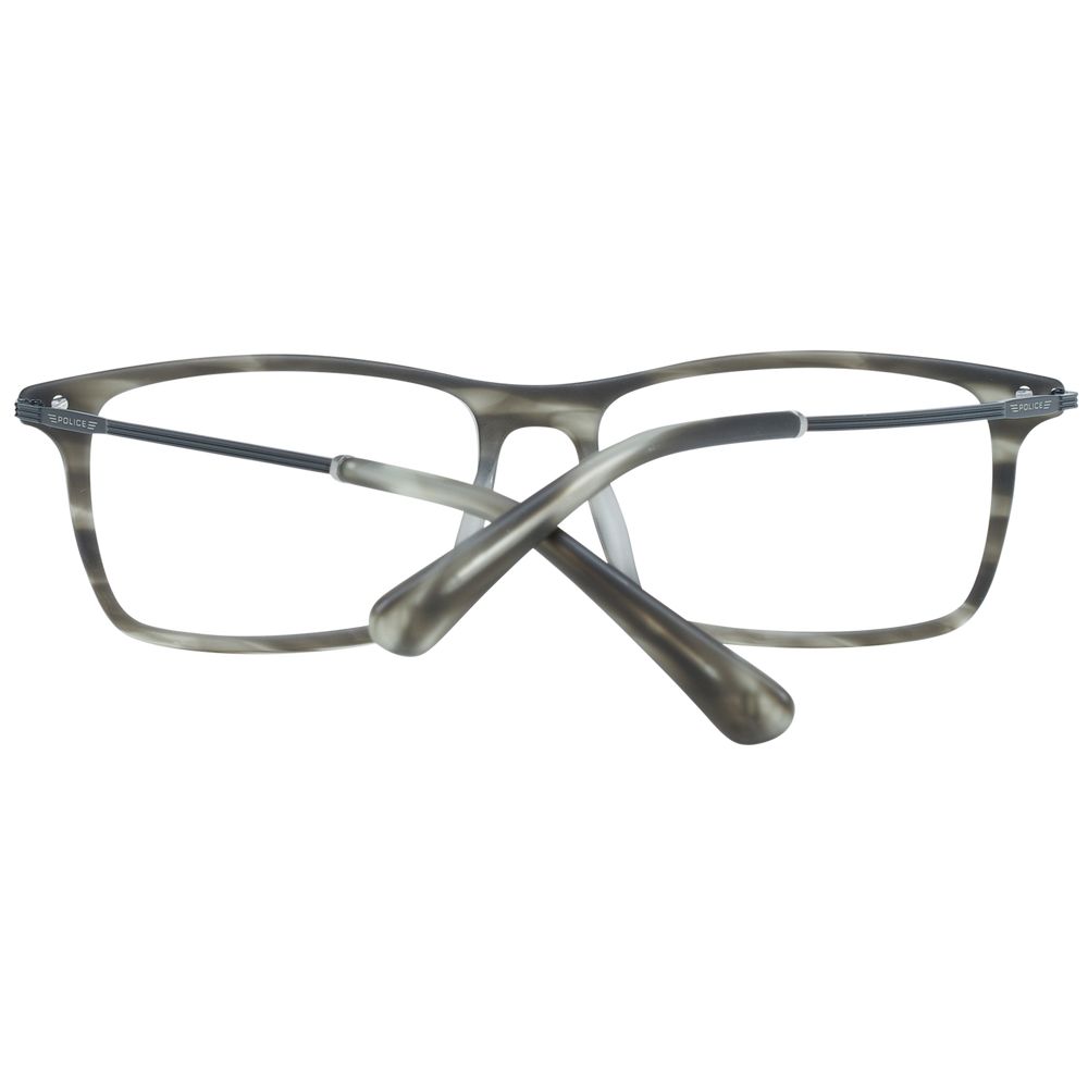 Police Gray Metal & Plastic Glasses Men's (Frames)