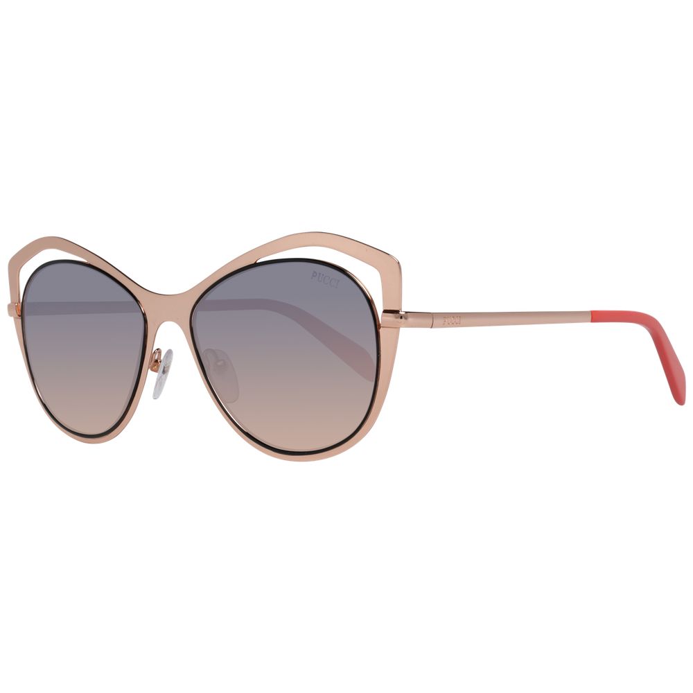 Emilio Pucci Rose Gold Metal Women's Sunglasses
