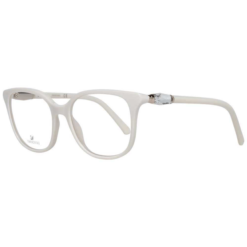 Swarovski White Plastic Glasses Women's (Frames)