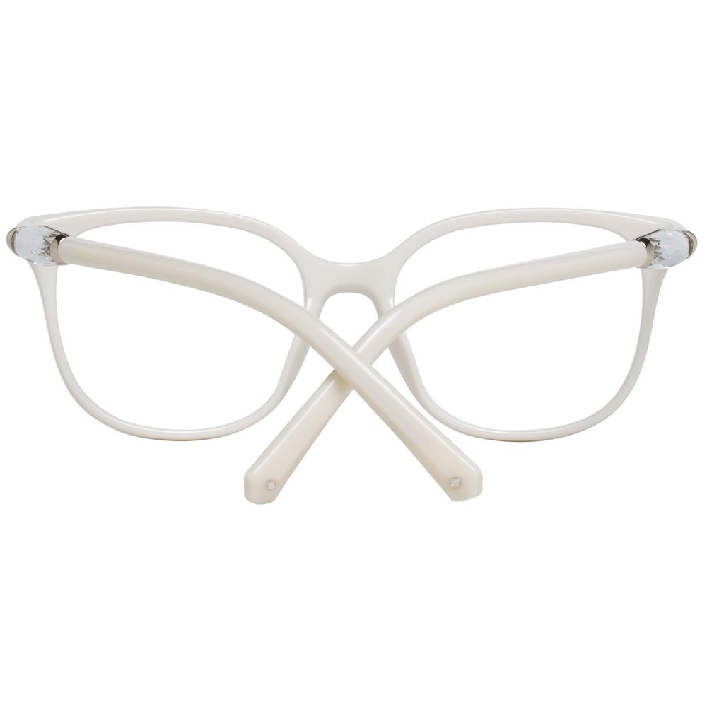 Swarovski White Plastic Glasses Women's (Frames)