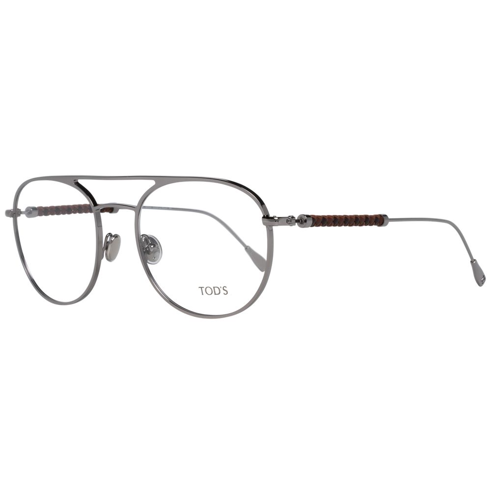 Tod's Silver Metal Glasses Men's (Frames)