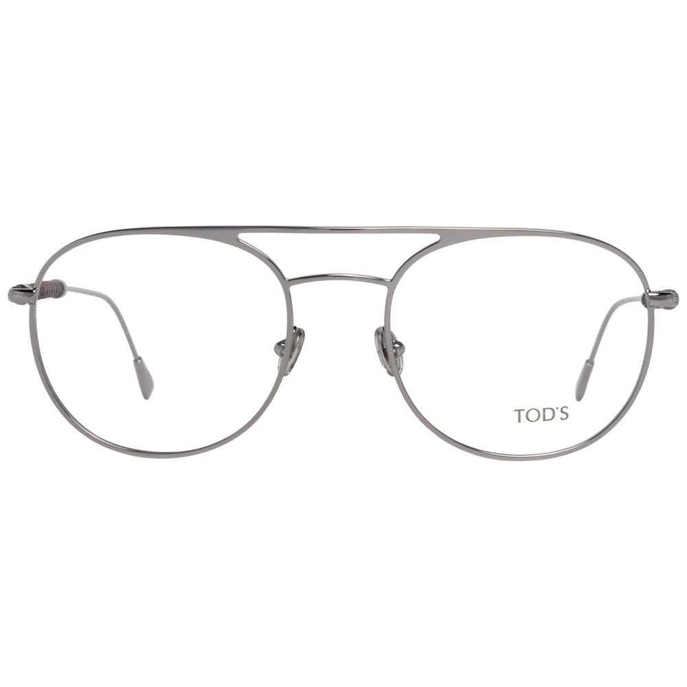 Tod's Silver Metal Glasses Men's (Frames)