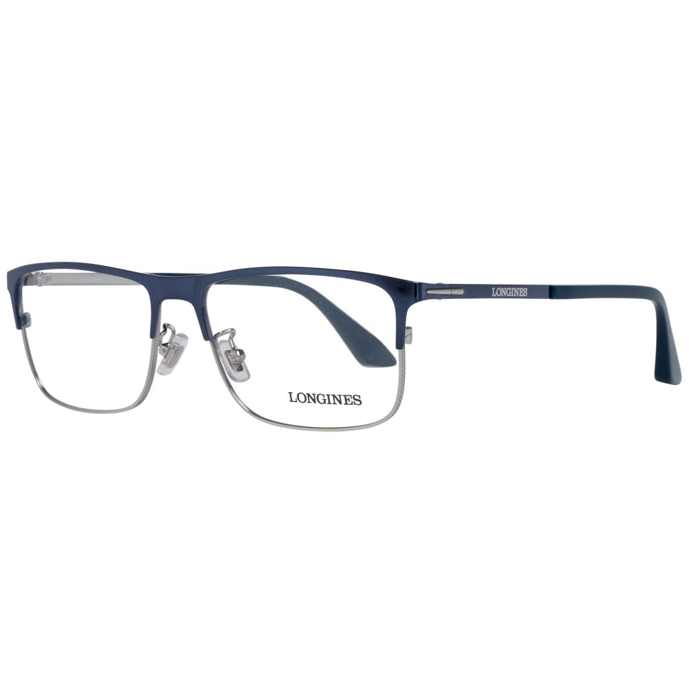 Longines Blue Metal Glasses Men's (Frames)