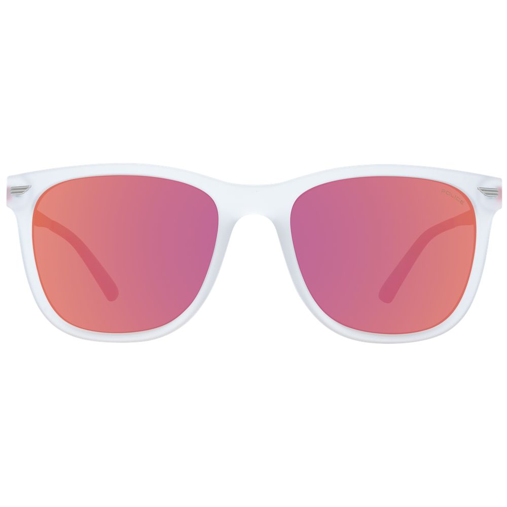 Police Transparent Plastic Men's Sunglasses