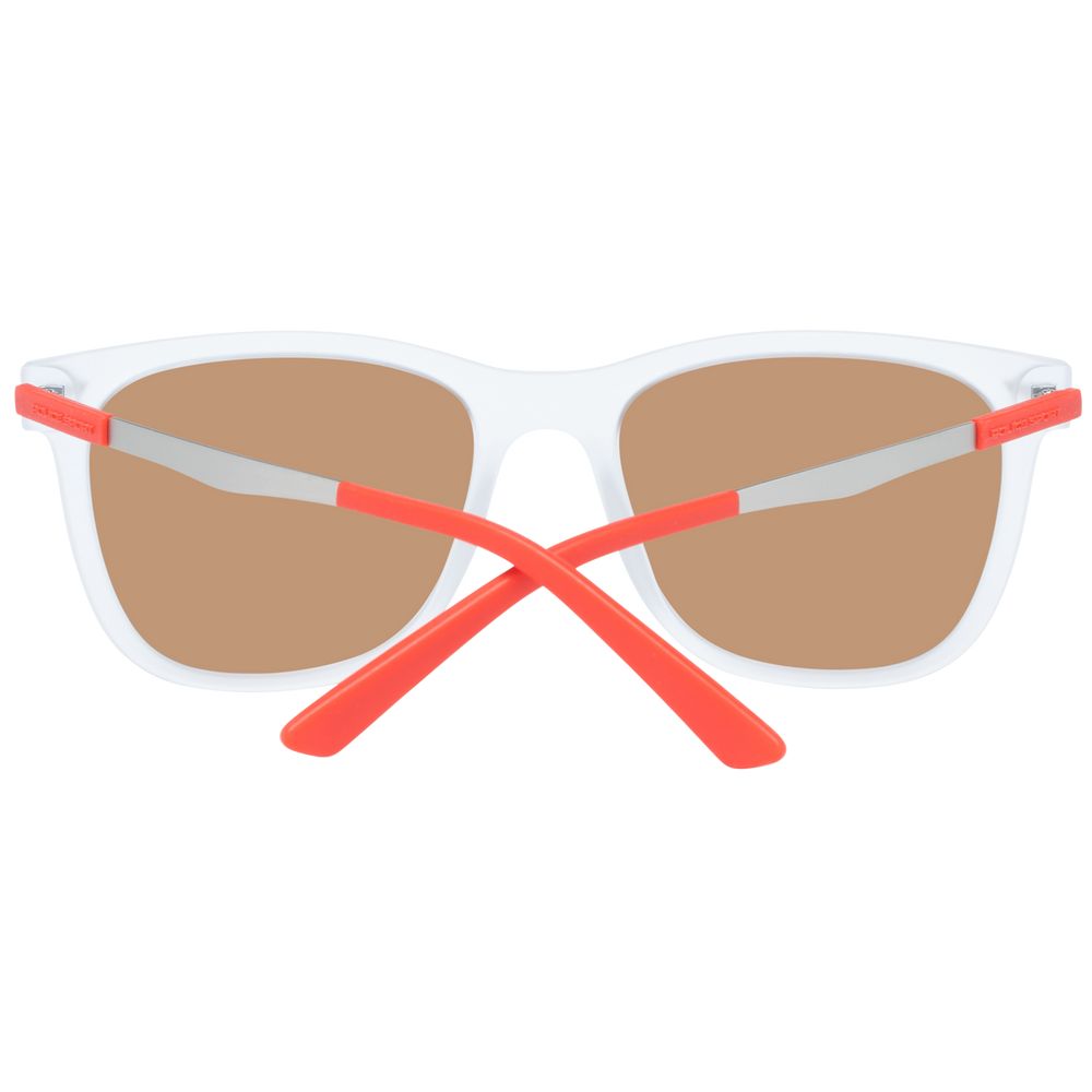 Police Transparent Plastic Men's Sunglasses