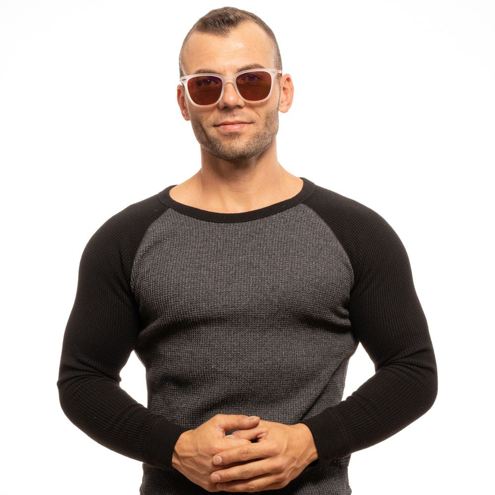 Police Transparent Plastic Men's Sunglasses