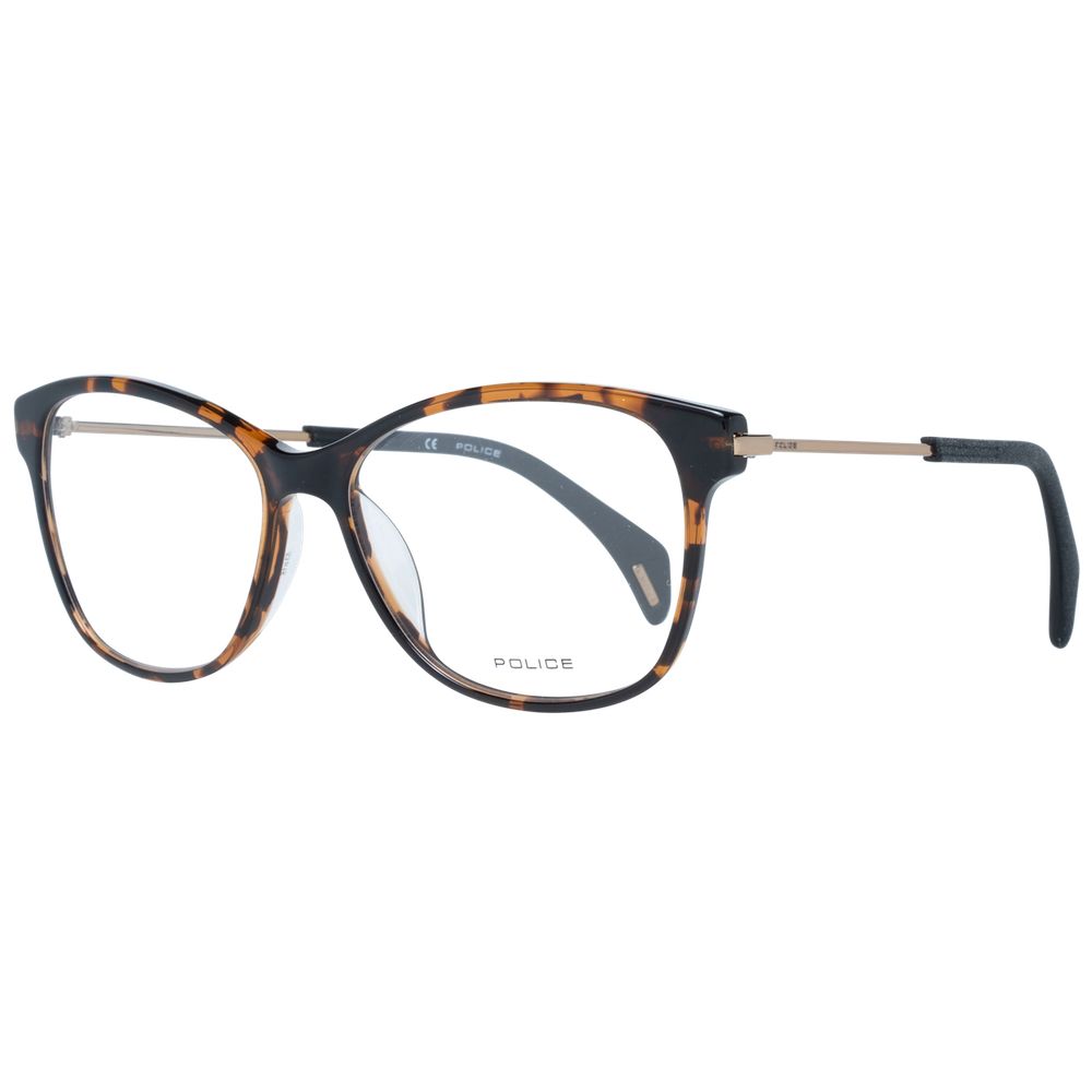 Police Brown Plastic Glasses Women's (Frames)