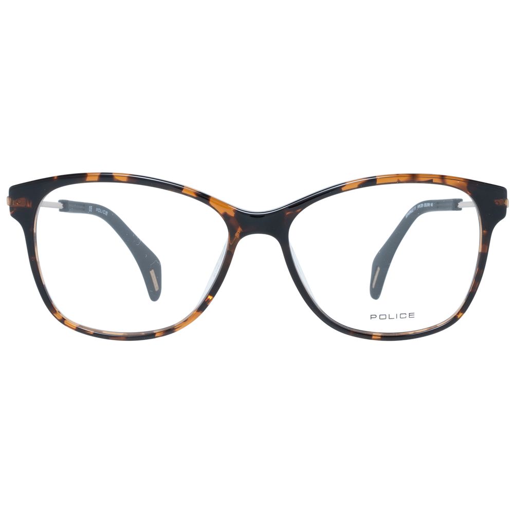 Police Brown Plastic Glasses Women's (Frames)