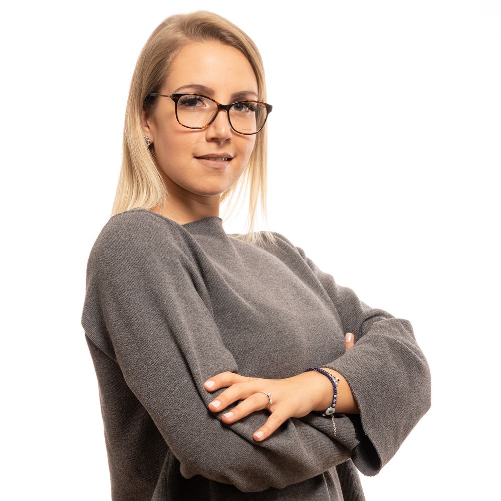 Police Brown Plastic Glasses Women's (Frames)