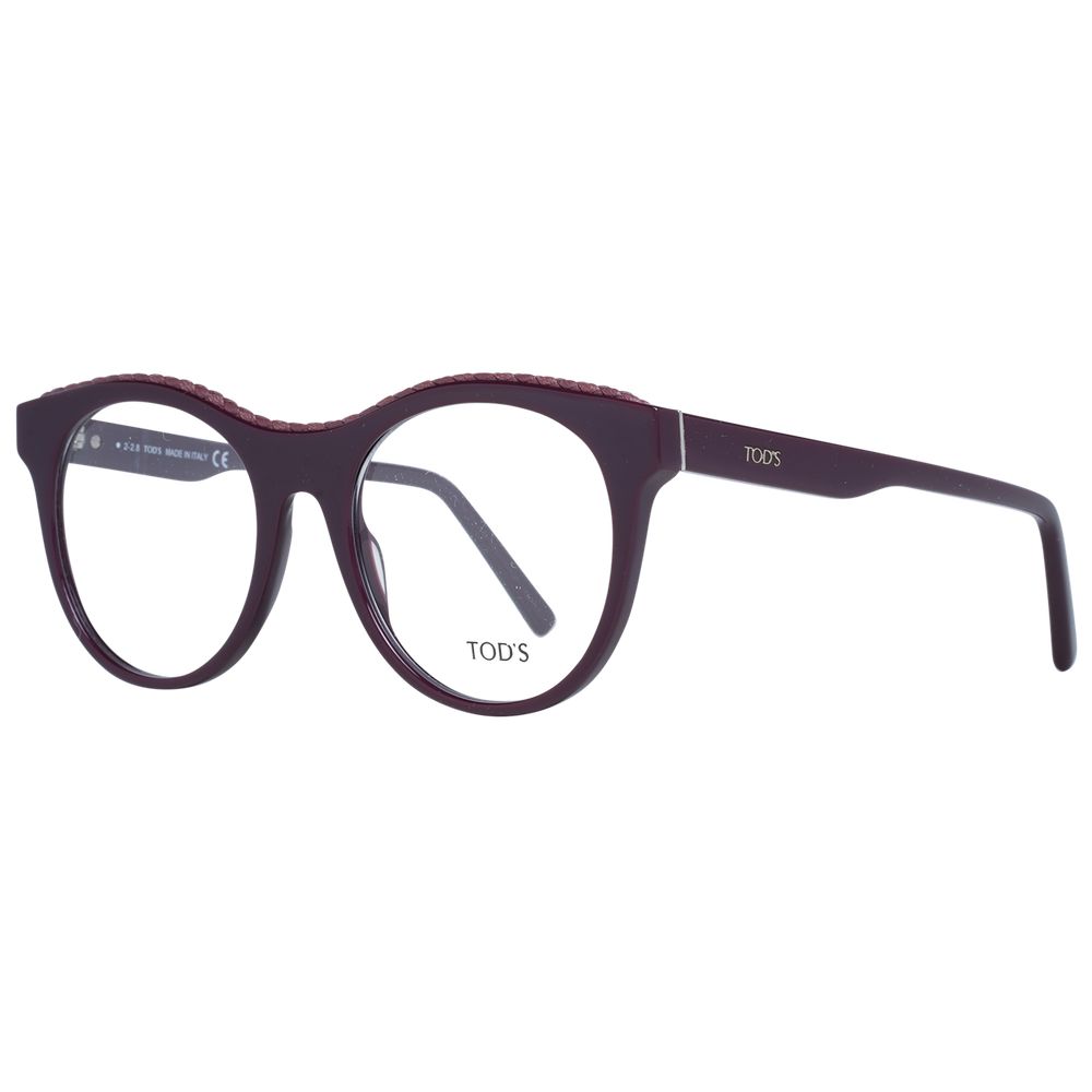 Tod's Purple Plastic Glasses Women's (Frames)