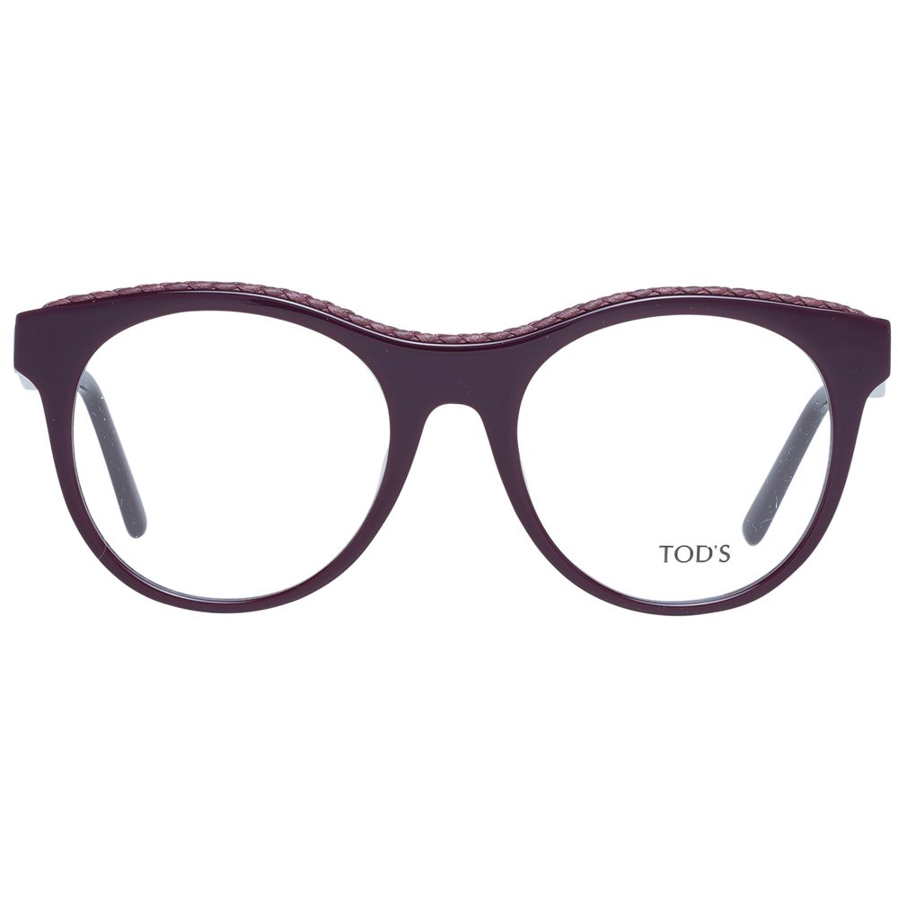 Tod's Purple Plastic Glasses Women's (Frames)