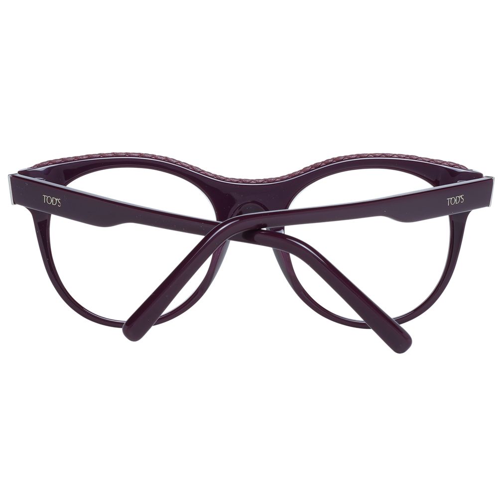 Tod's Purple Plastic Glasses Women's (Frames)