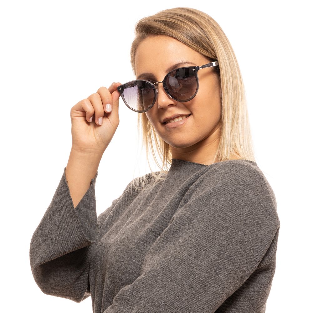 Bally Gray Metal & Plastic Women's Sunglasses