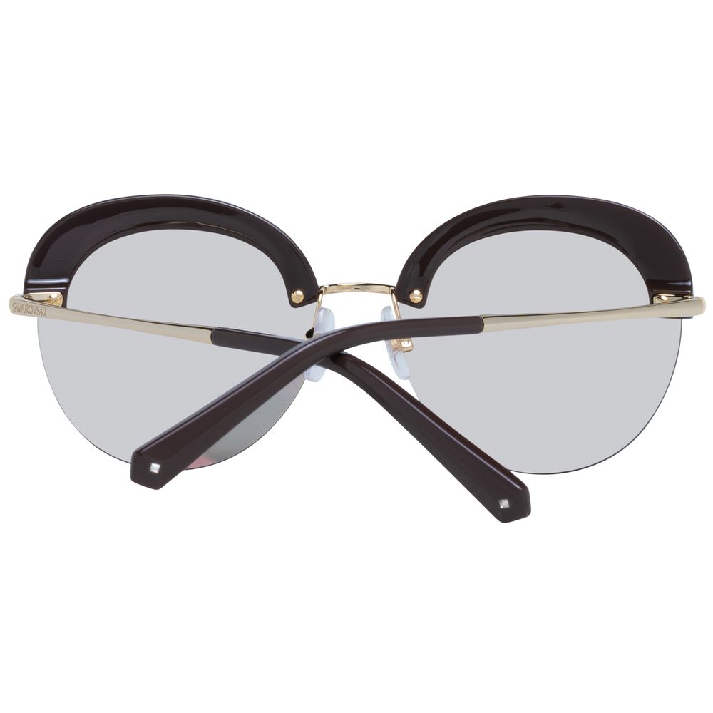 Swarovski Gold Metal & Plastic Women's Sunglasses