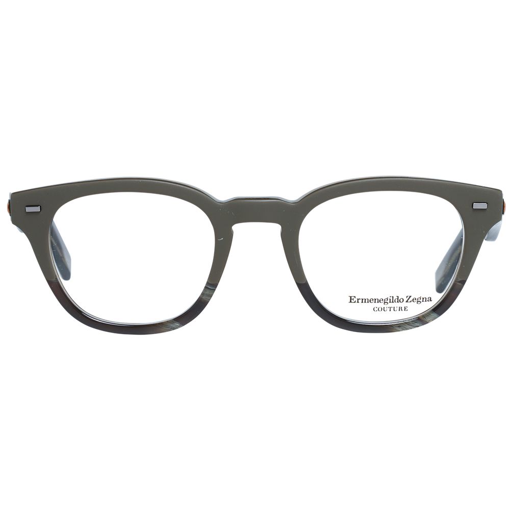 Ermenegildo Zegna Army Plastic Glasses Men's (Frames)