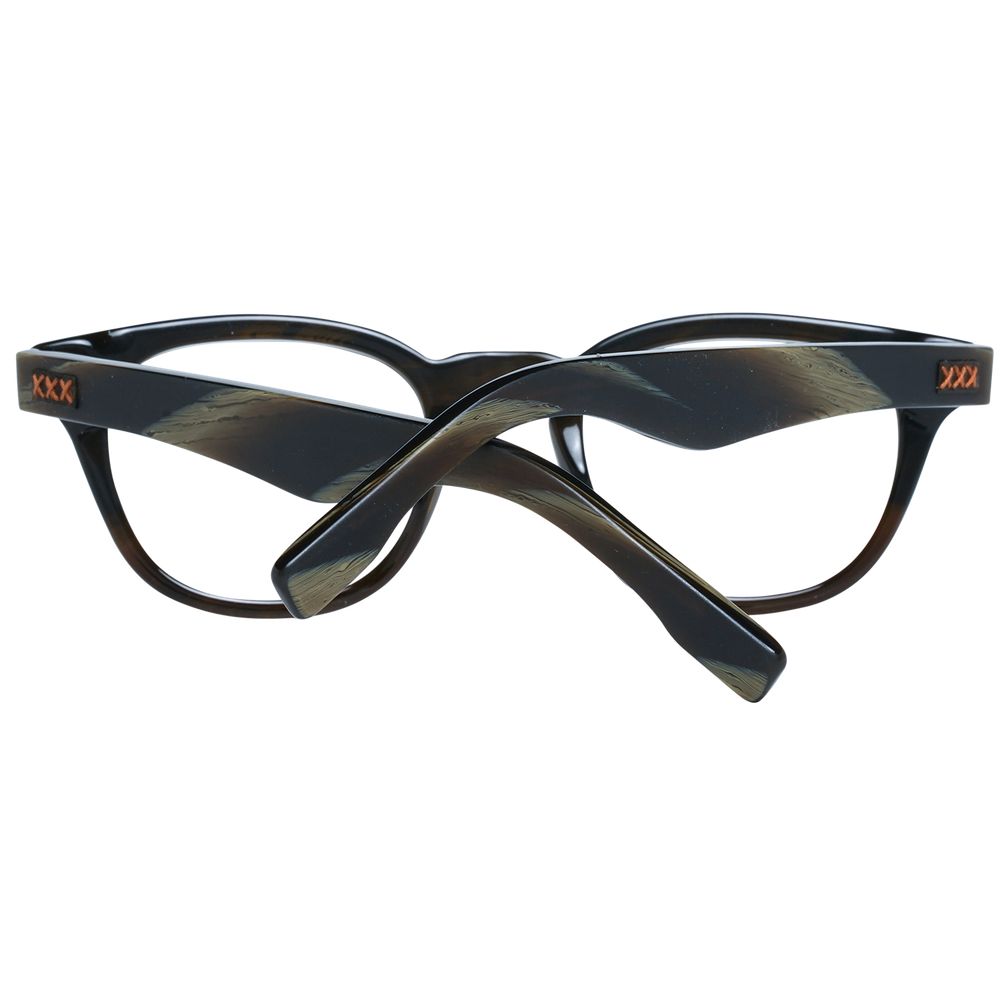 Ermenegildo Zegna Army Plastic Glasses Men's (Frames)