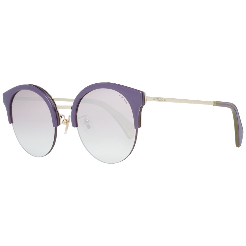 Police Purple Metal Women's Sunglasses