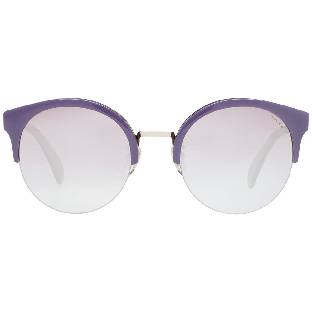 Police Purple Metal Women's Sunglasses