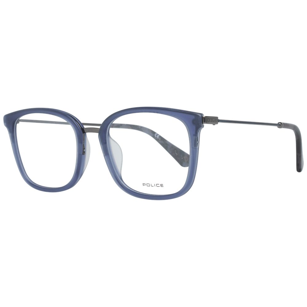 Police Blue Metal & Plastic Glasses Men's (Frames)