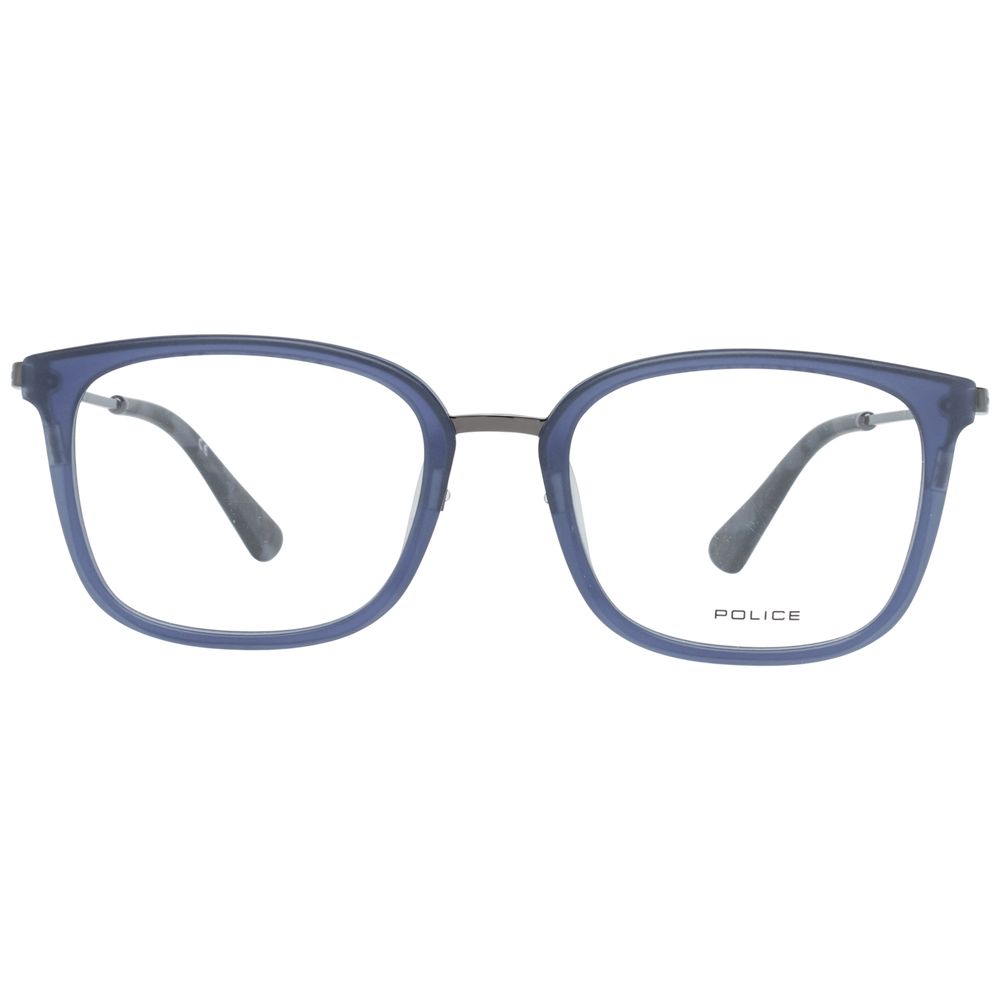 Police Blue Metal & Plastic Glasses Men's (Frames)