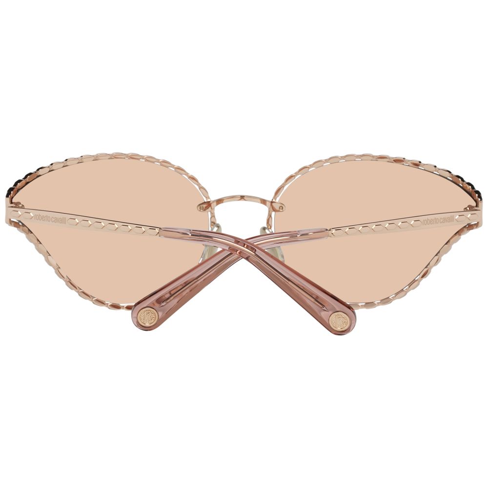 Roberto Cavalli Rose Gold Women Women's Sunglasses
