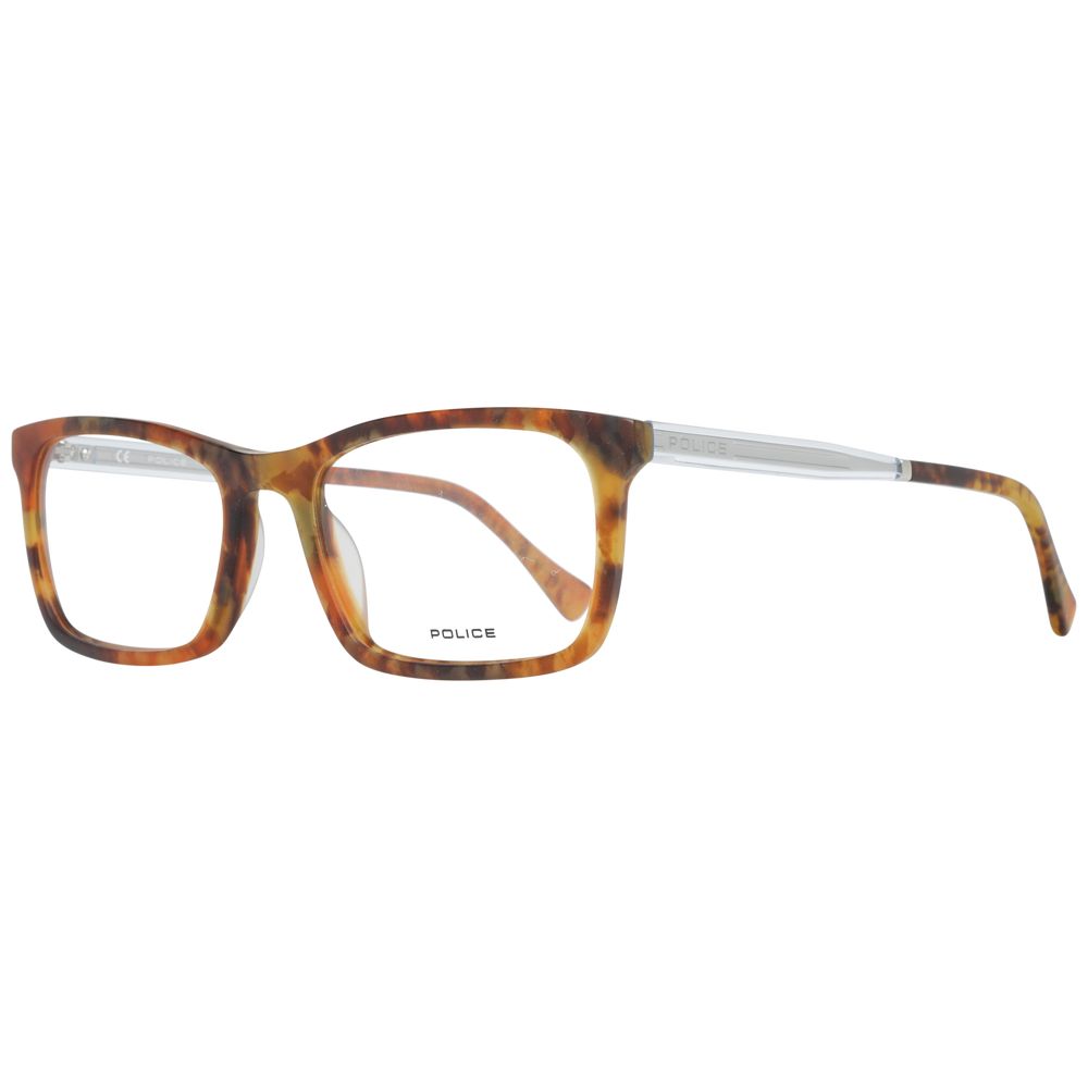 Police Brown Plastic Glasses Men's (Frames)
