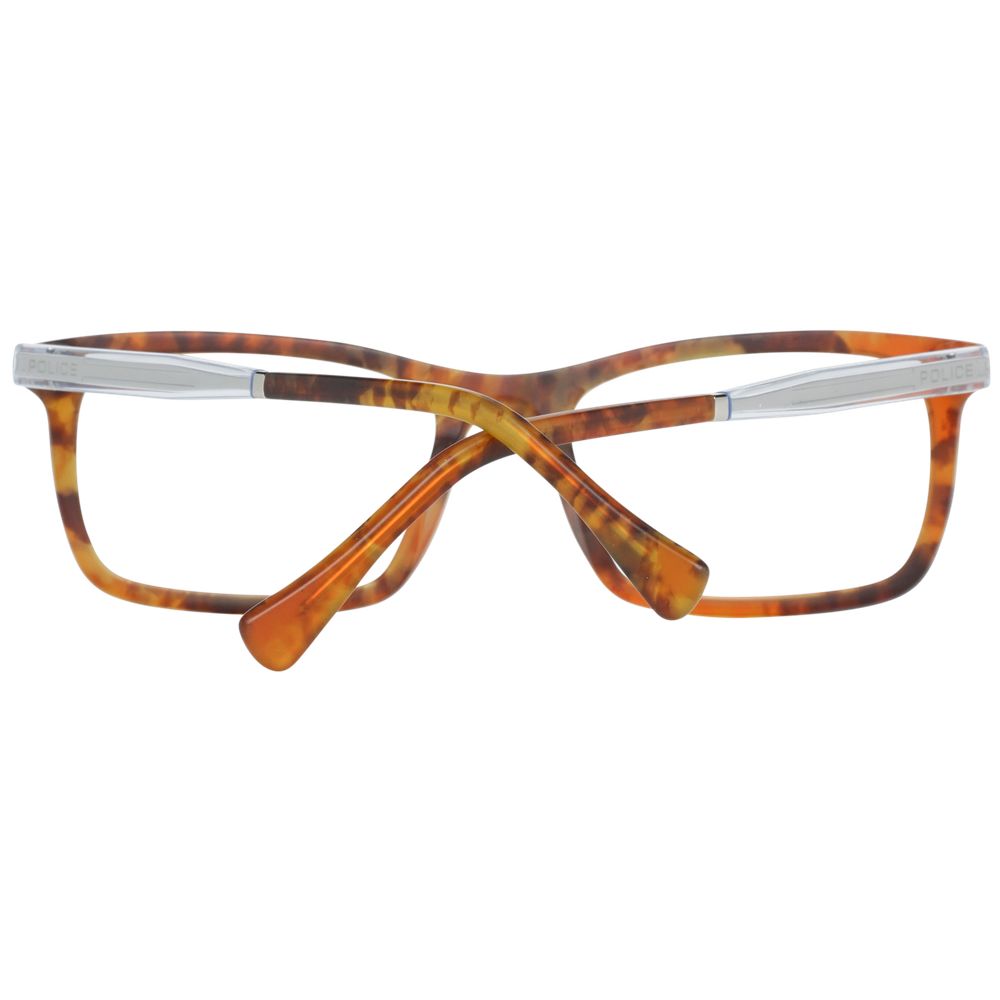 Police Brown Plastic Glasses Men's (Frames)