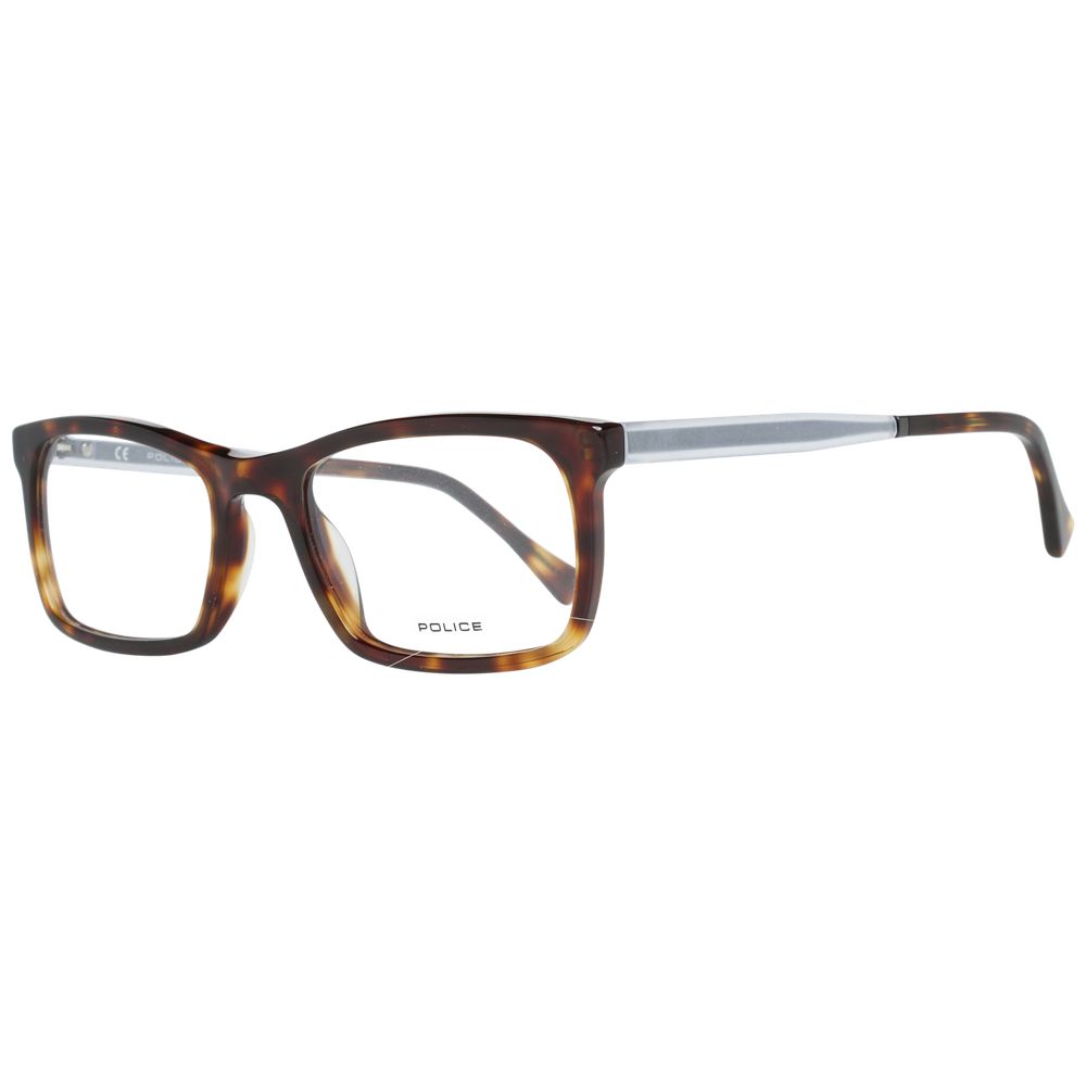 Police Brown Plastic Glasses Men's (Frames)