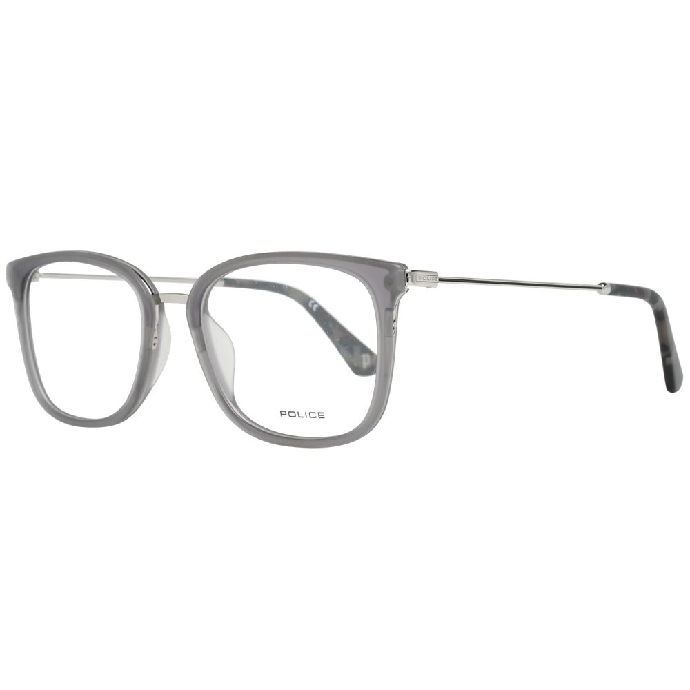 Police Gray Metal & Plastic Glasses Men's (Frames)