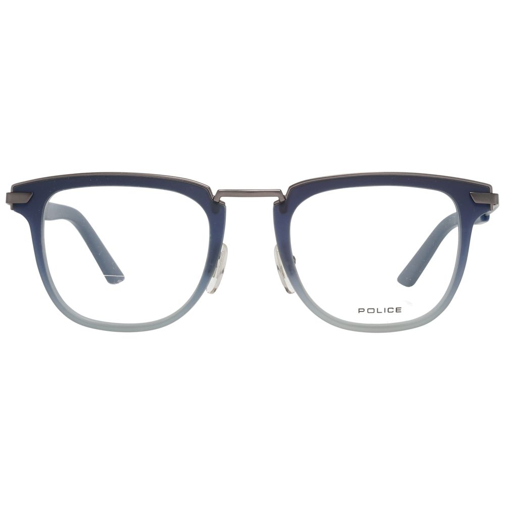 Police Blue Metal & Plastic Glasses Men's (Frames)