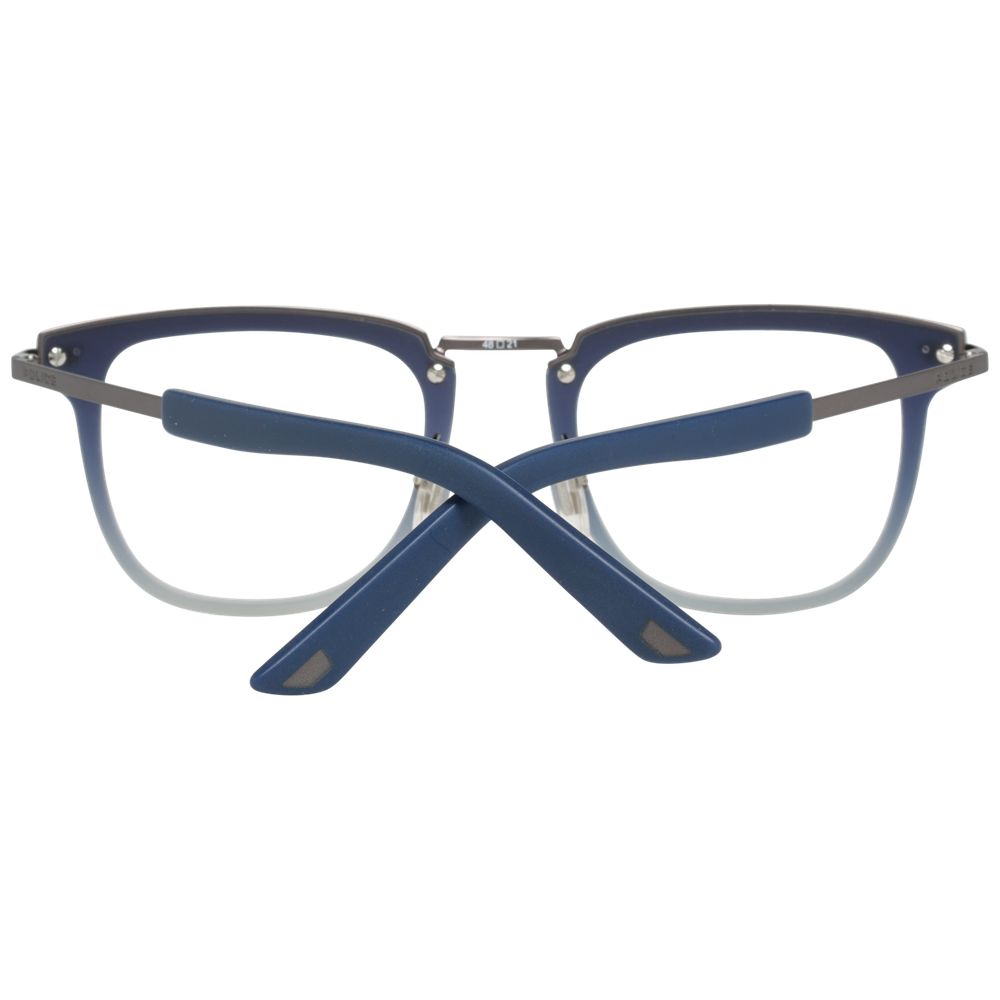 Police Blue Metal & Plastic Glasses Men's (Frames)